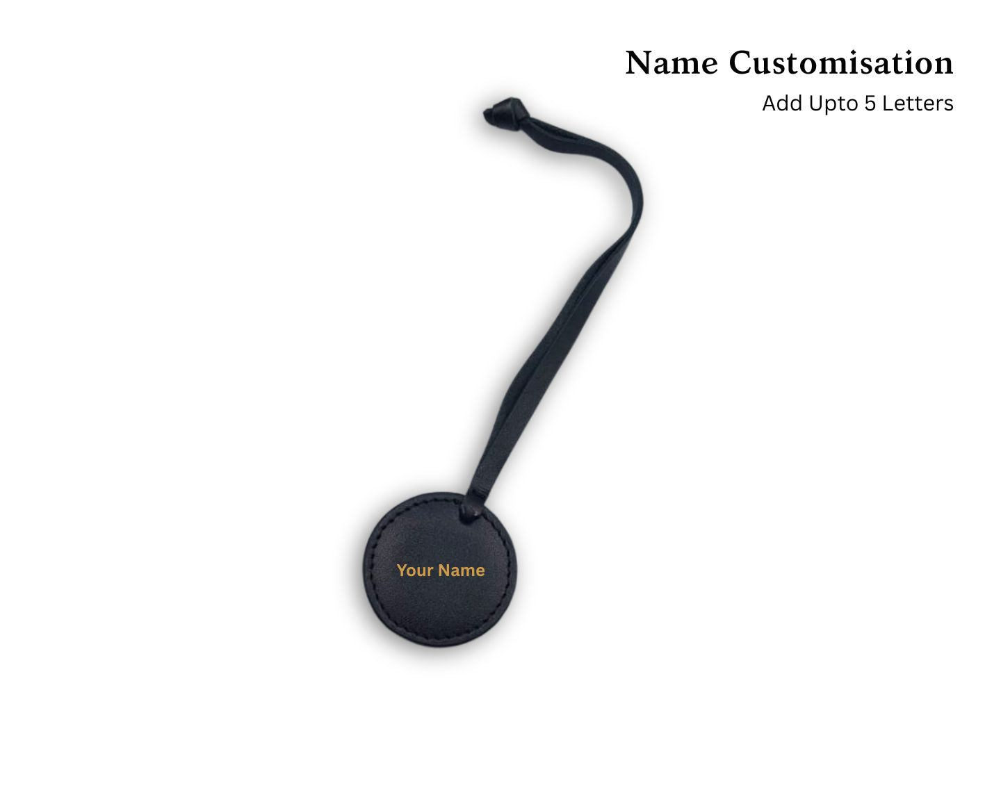 Personalized Leather Luggage Tag