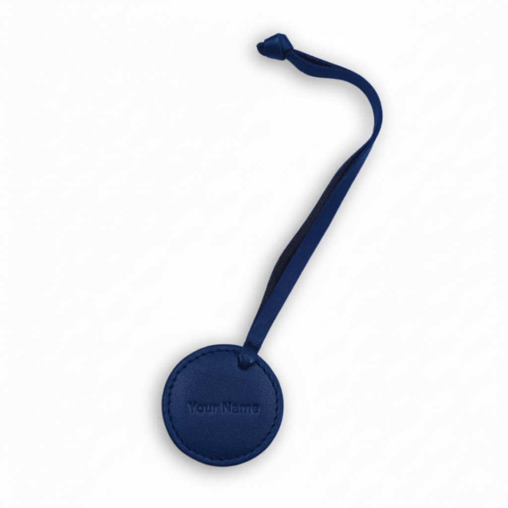 Personalized Leather Luggage Tag