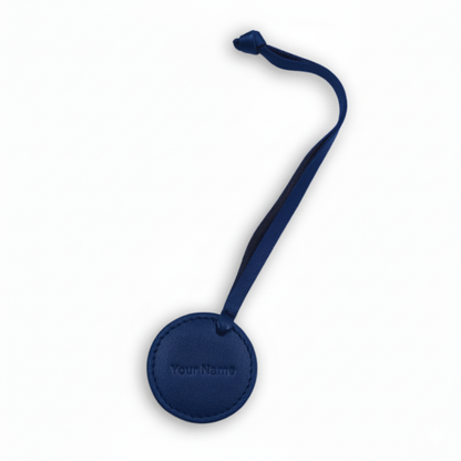 Personalized Leather Luggage Tag