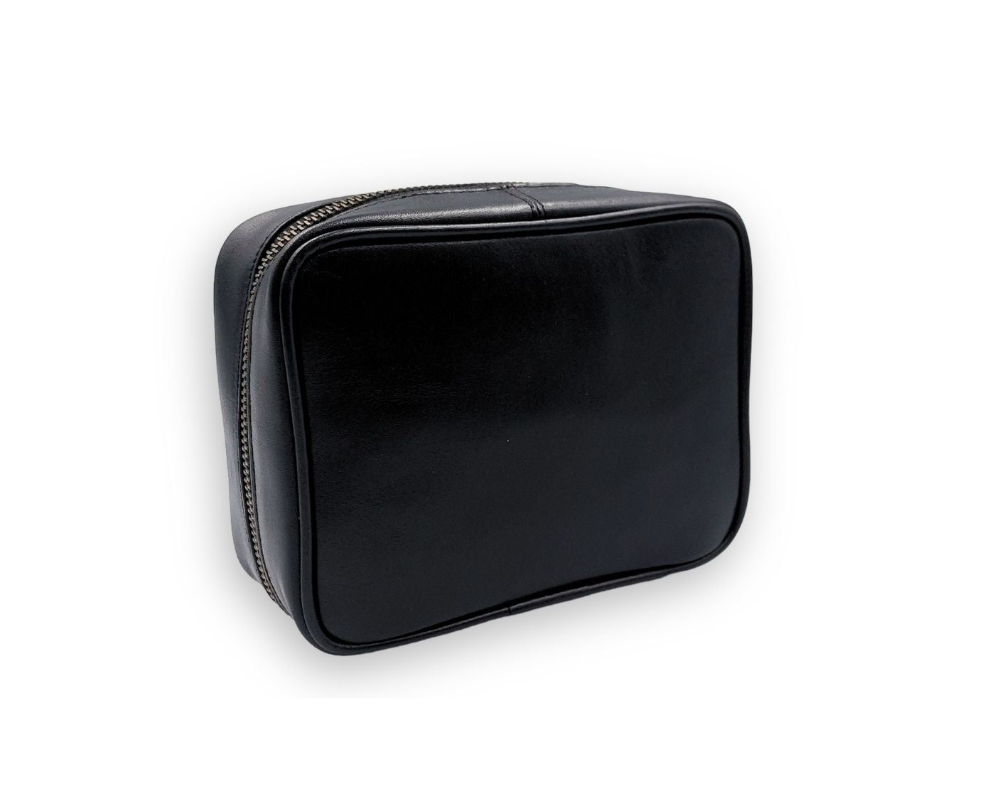 Tech Pouch - Black -MINI (Full Leather)