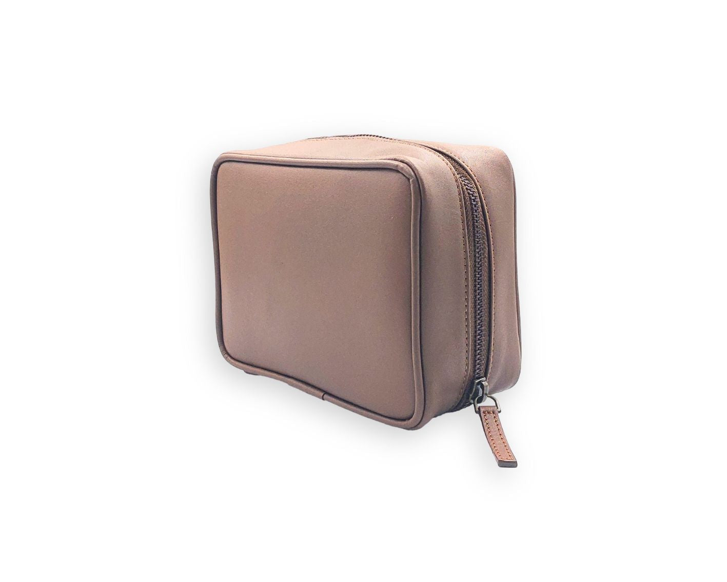 Tech Pouch - Tan -MINI (Full Leather)