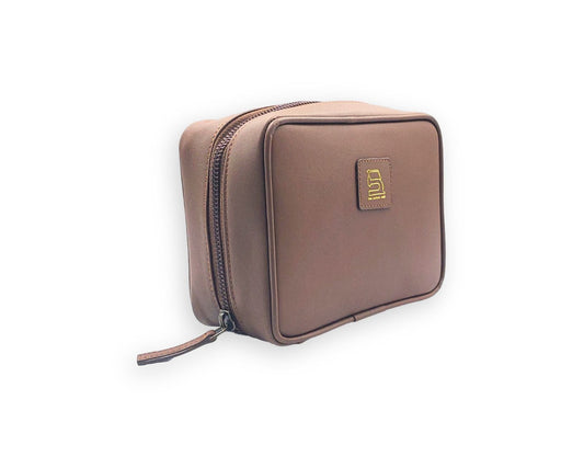 Tech Pouch - Tan -MINI (Full Leather)