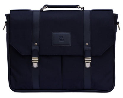 Retro Laptop Bag - Black