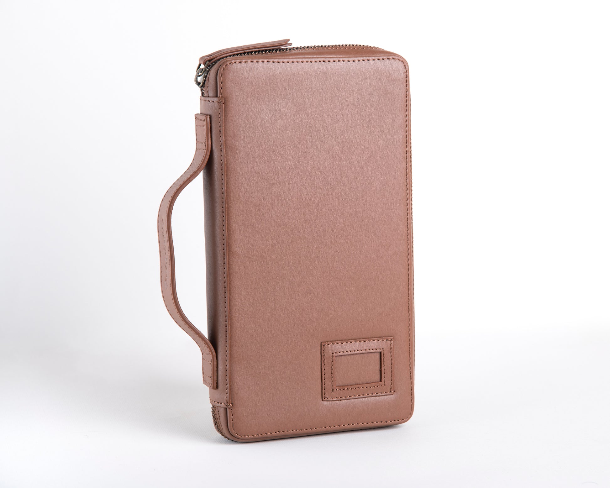 Bank Organiser - Tan (Full Leather)