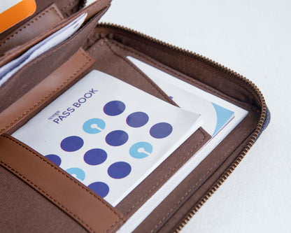Bank Organiser - Blue