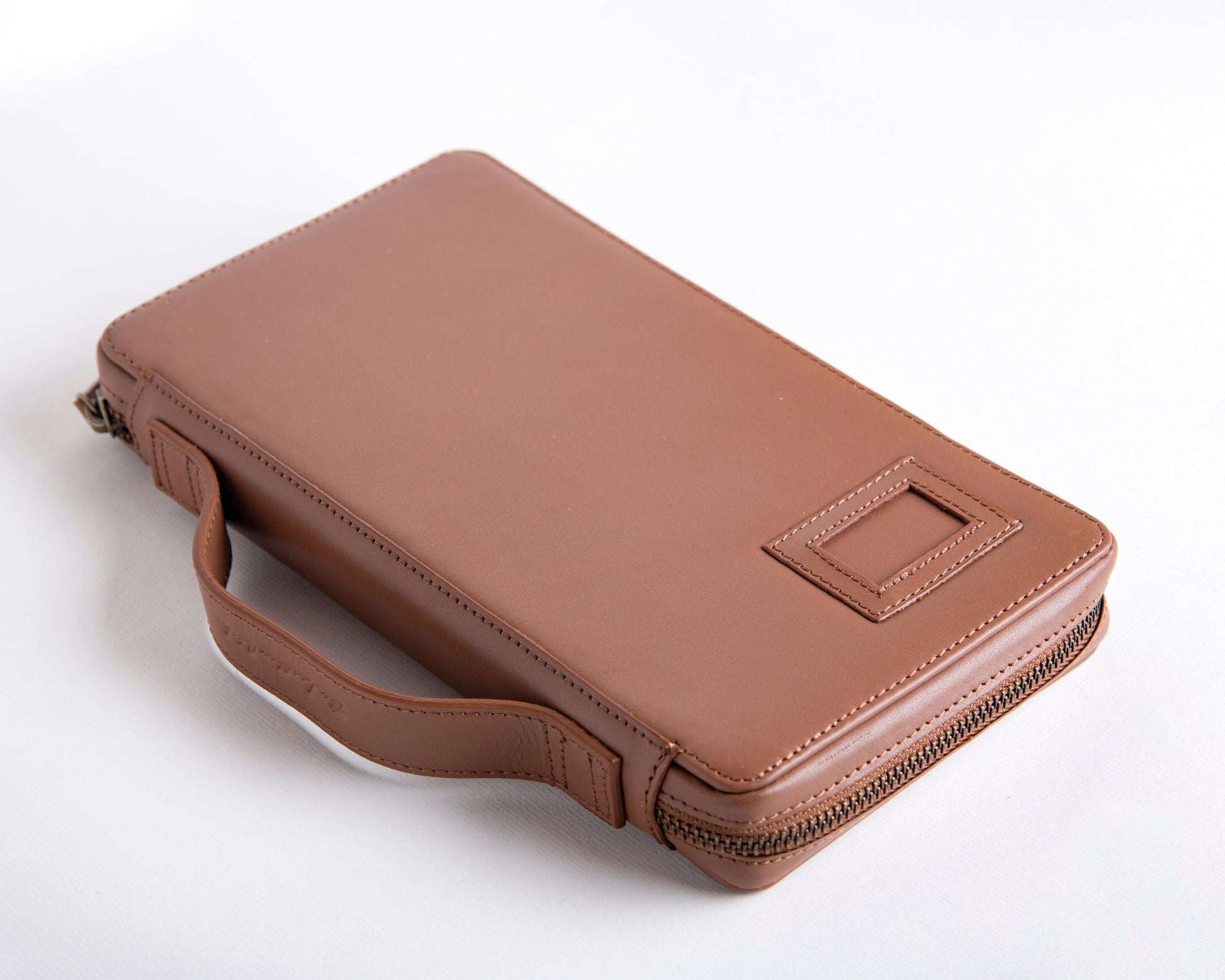 Bank Organiser - Tan (Full Leather)