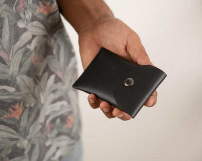 Wave Card + Coin Wallet - BLACK