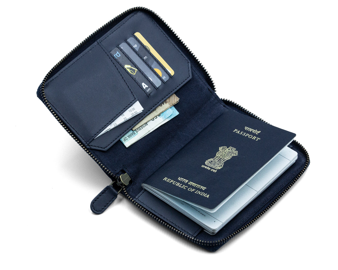 Travel Wallet - Midnight Blue