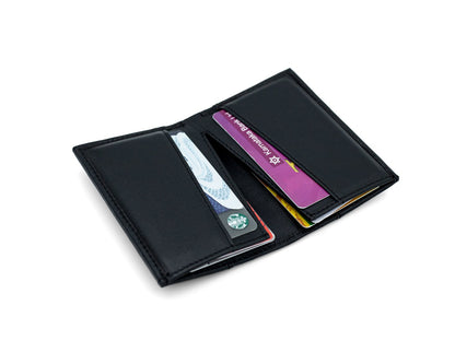 (Compact Zipper Wallet- Black + Mini Wallet - Black)