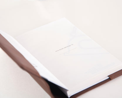 Enfold Leather Diary - Tan