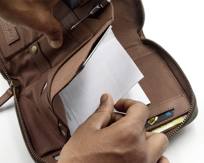 Nomad Passport Organiser - Green