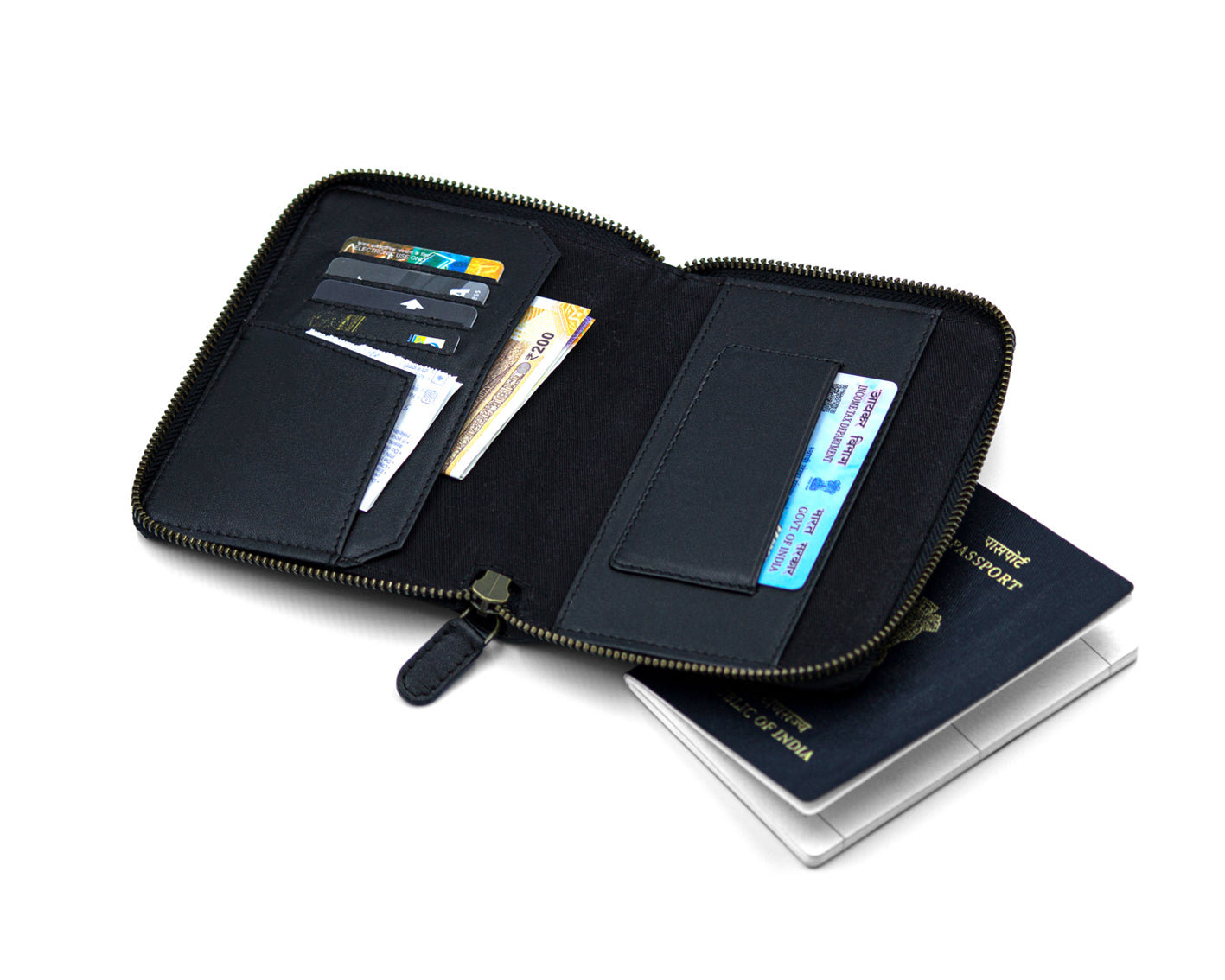 Travel Wallet - Black