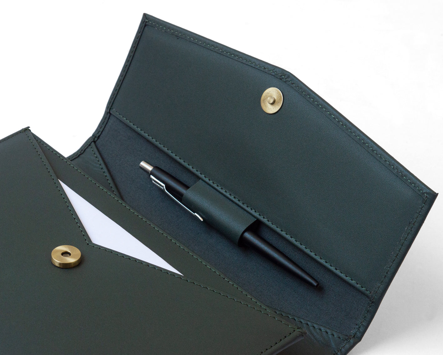 Executive Leather Diary - Army Green