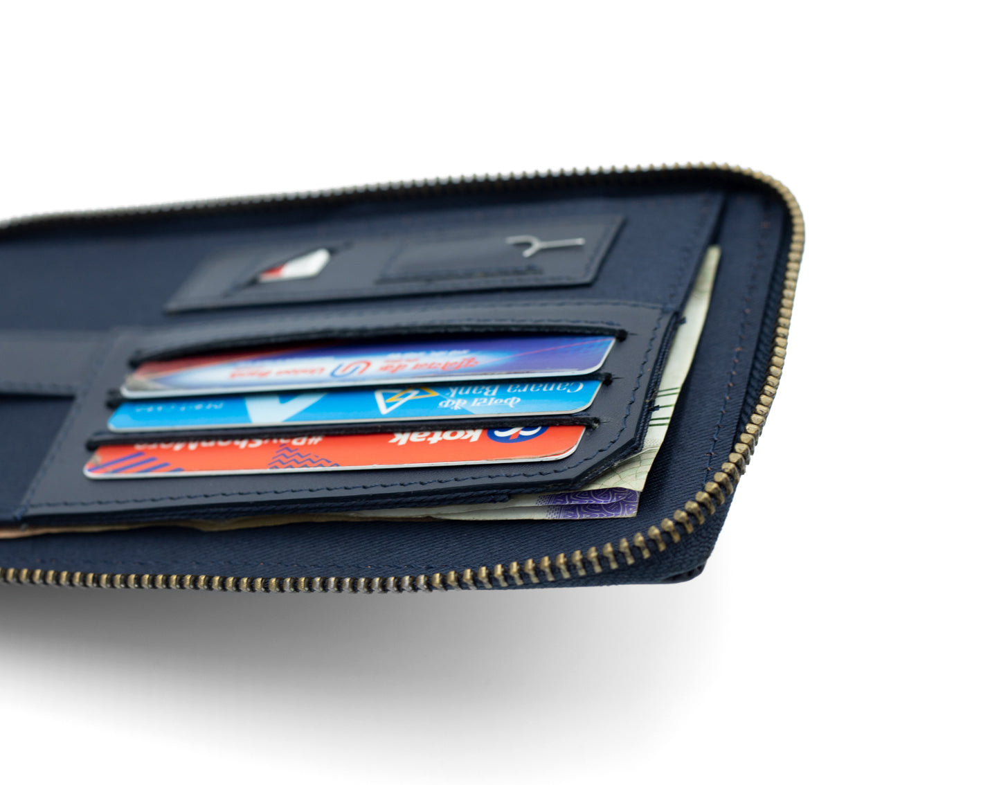 MOD Phone Wallet - MIDNIGHT BLUE, THE LEATHER CHEF