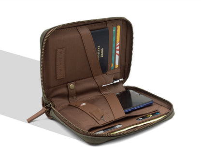 Nomad Passport Organiser - Green
