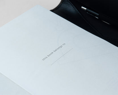 Executive Leather Diary - Black
