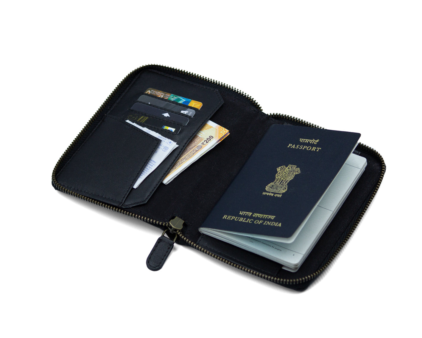 Travel Wallet - Black