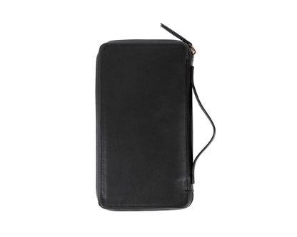 Bank Organiser - BLACK (Full Leather)
