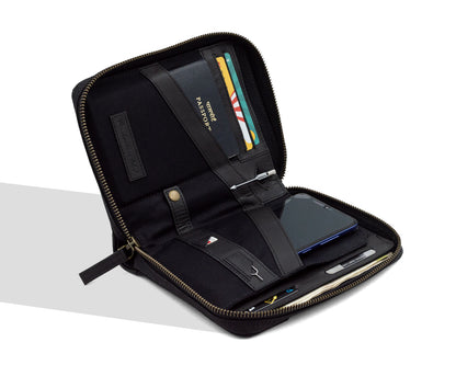 Nomad Passport Organiser - Black
