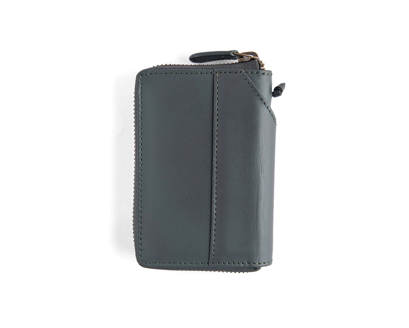 Compact Zipper Wallet - ARMY GREEN