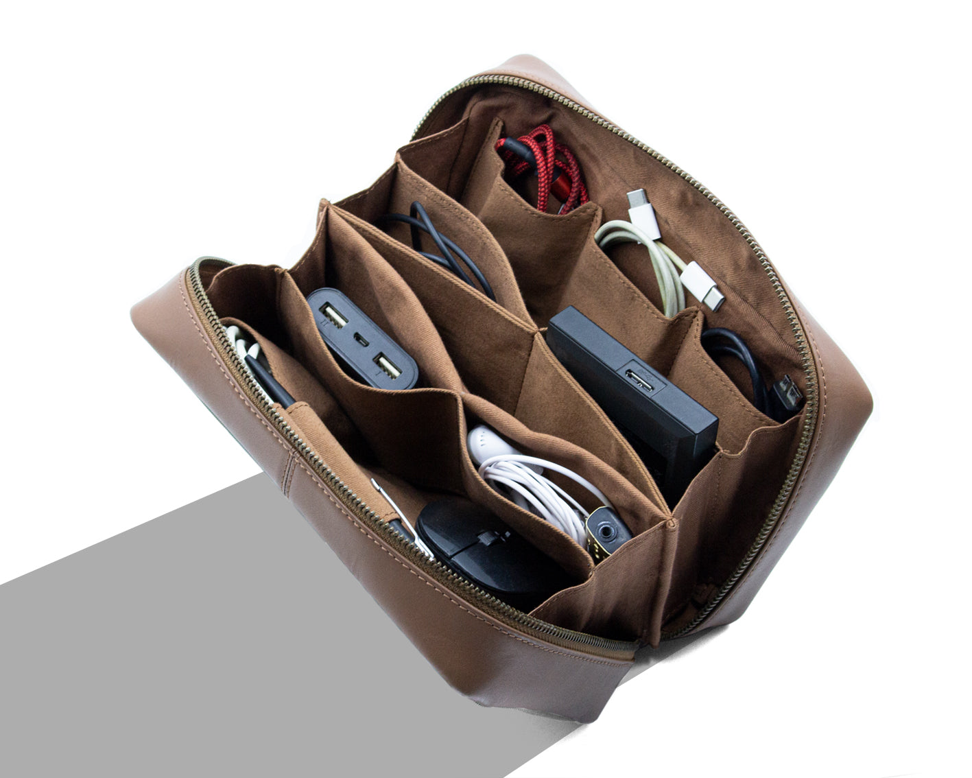 Tech Pouch Black – The Leather Chef