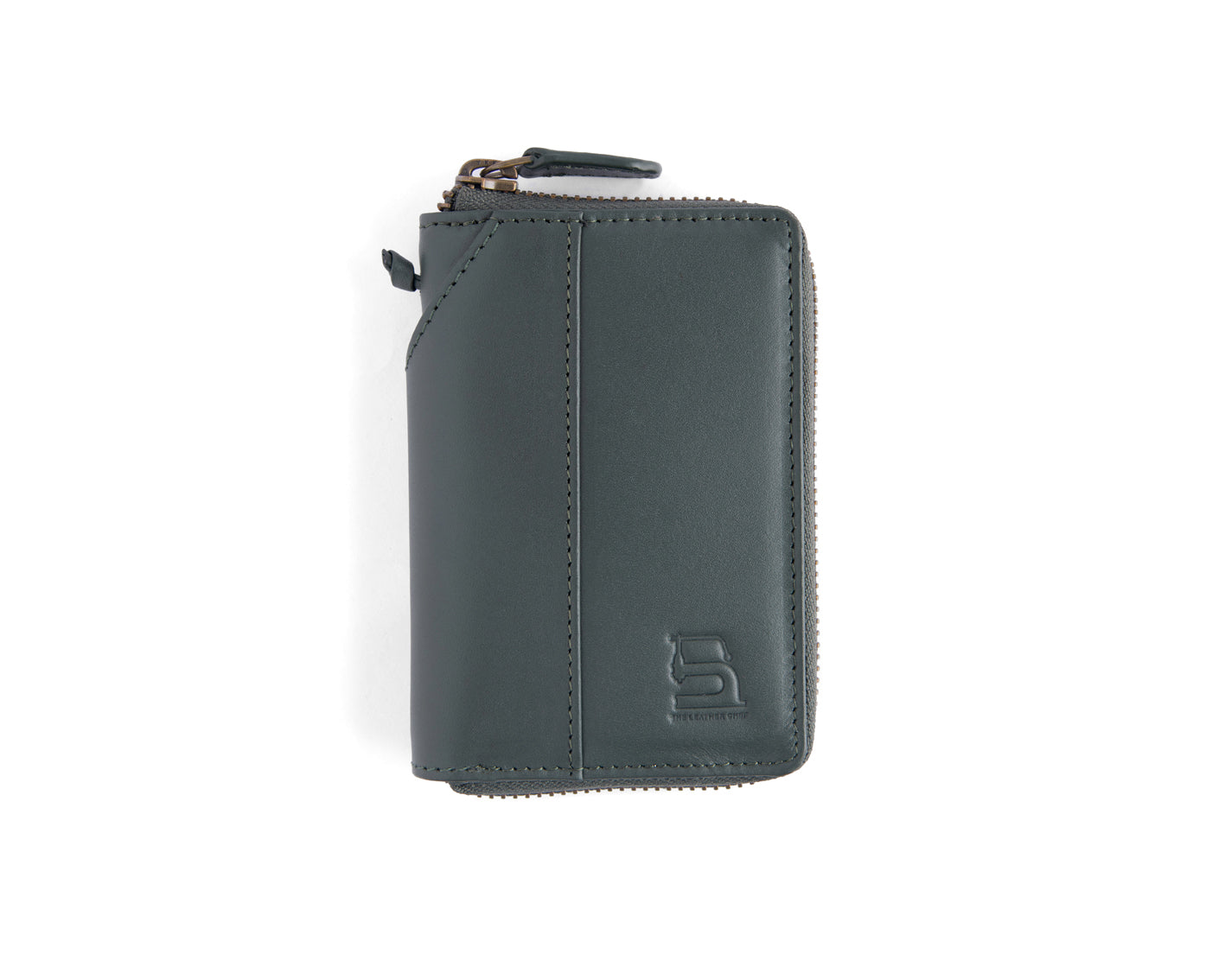 Compact Zipper Wallet - ARMY GREEN