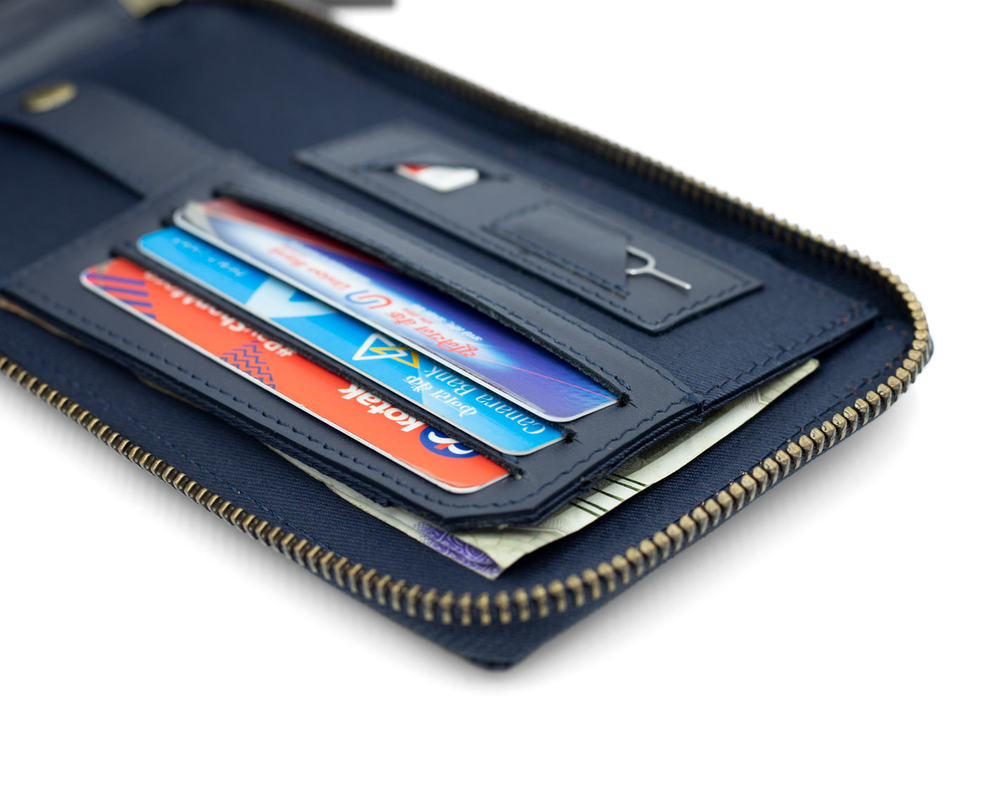 MOD Phone Wallet - MIDNIGHT BLUE, THE LEATHER CHEF
