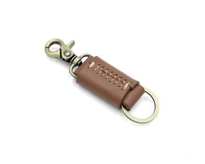 Leather Key Loop (Tan) - The Leather Chef  Edit alt text