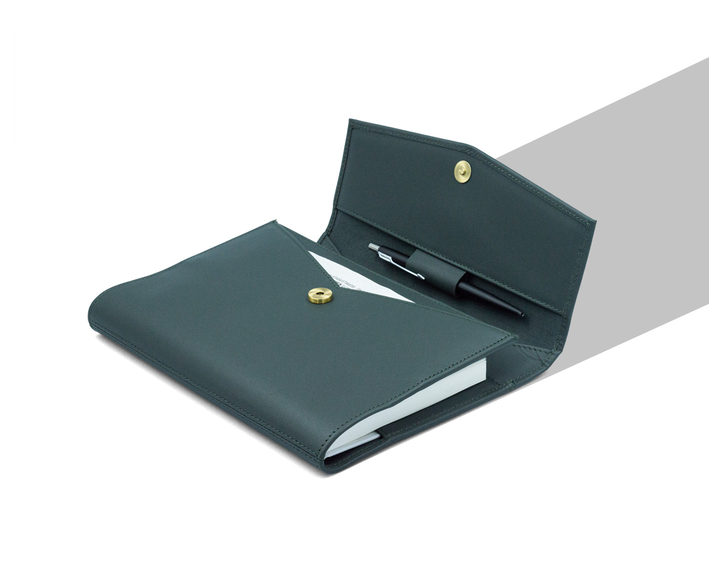 Executive Leather Diary - Army Green